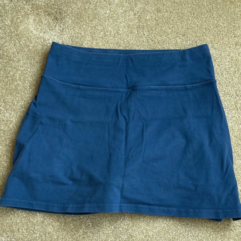 Pact Organic Cotton Blue Skort